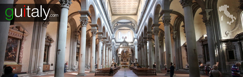 Florence - Basilique - Santa Maria del Santo Spirito Basilica