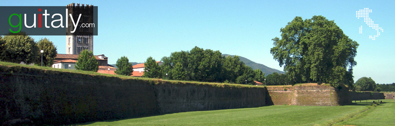 Lucca | Fortifications- Mura - City walls Lucques