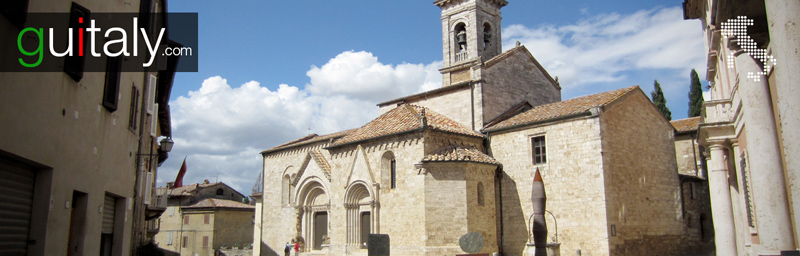 San Quirico d'Orcia - Collégiale de San Quirico collegiate church